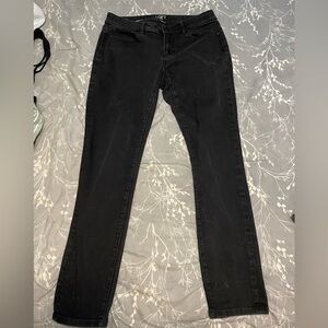 Black Loft Curvy Skinny Jeans